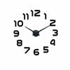 3D Decorative Design Wall Clock To Design Yourself | 24hours.pk