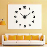 3D Decorative Design Wall Clock To Design Yourself | 24hours.pk