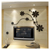 Cherry Blossoms Corner DIY 3D 2mm Acrylic Wall Art 48x60 Inches | Oshi.pk