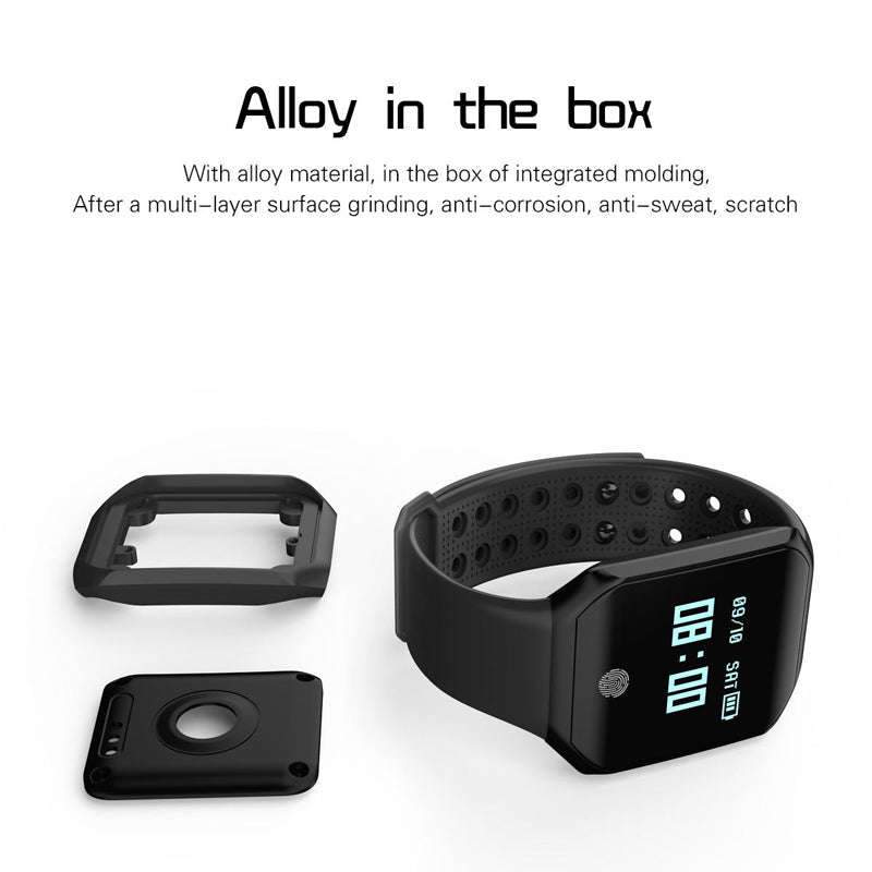 Bluetooth Smart Watch Z66 Smart Bracelet Waterproof Pedometer Heart Rate Blood Pressure Monitor Sport Sleep Tracker Watch | 24hours.pk