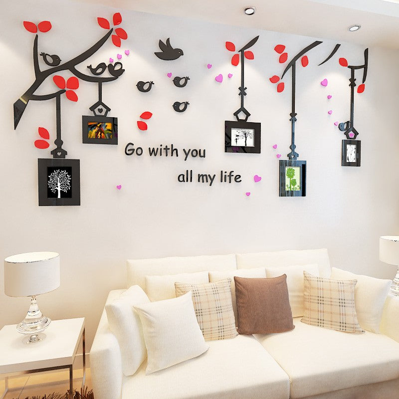 All My Life Diy 3D 2Mm Acrylic Wall Art 6 X 3 Feet | Oshi.pk