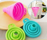 Pack Of 2, Flexible Collapsible Funnel Set | 24hours.pk