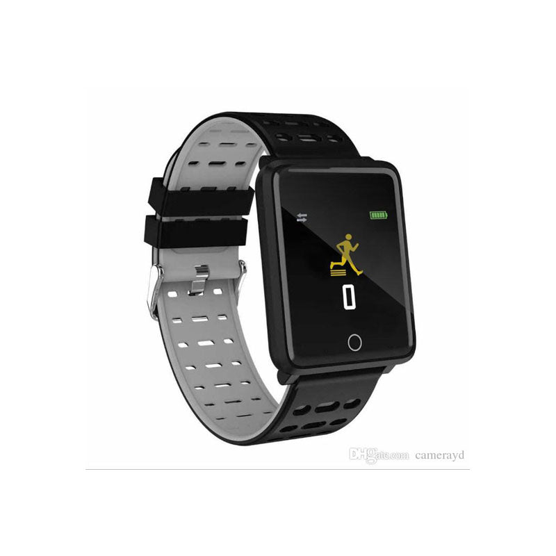 F21 Smart Bracelet Smartwatch Android IOS Bluetooth Sports Waterproof Heart Rate Monitor Blood Pressure Measurement Calories Burned Pedometer Call Reminder Sleep Tracker Sedentary Reminder | 24hours.pk