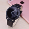 Creative Pattern Camera Concept Short Simple Special Digital Disks Hands Fashion Watch For Unisex Black 8563 | Abdul Basit Janjee