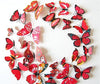 Pack of 2 Butterfly Wall Decor Stickers Random Design & Color Style | 24hours.pk