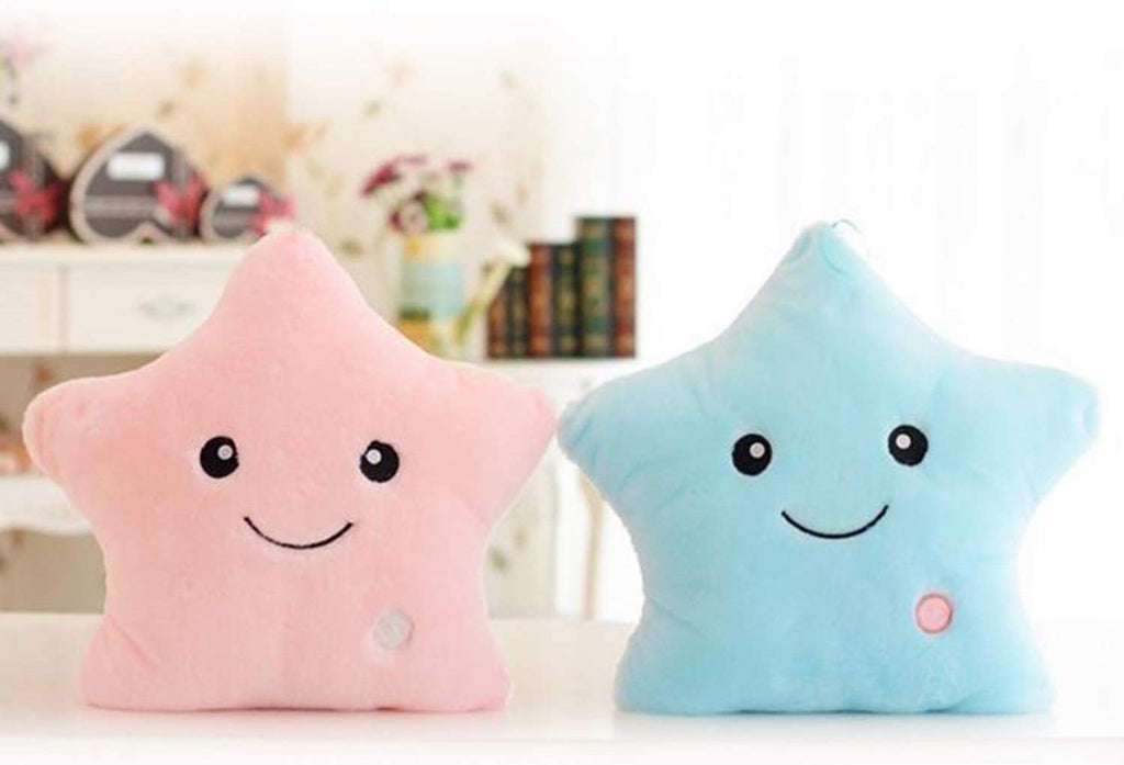 Unique Luminous Crazy Awesome LED Star Design Pillow Random Color | 24hours.pk