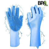 Cindrella Heat Resistant Dish Glass Cutlery Scrubber Cleaner Silicone Dishwashing Glove | 24HOURS.PK