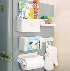 Set of 5 Magnetic Kitchen Storage Dispenser | 24hours.pk