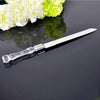 2 Piece Pastry Spatulas Cake Knife Stainless Steel Cake Cutlery Set Serving Knife and Shovel for Wedding Anniversary With Box | 24hours.pk