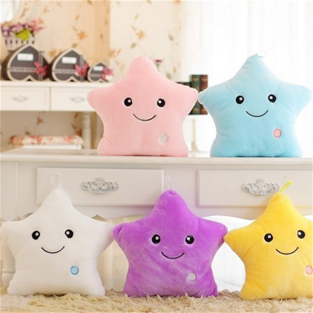 Unique Luminous Crazy Awesome LED Star Design Pillow Random Color | 24hours.pk