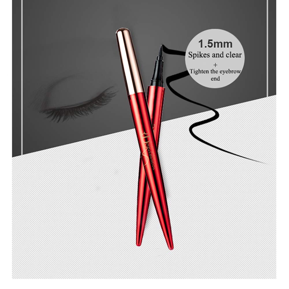 Cute love Portable 3D Eyeliner Pen Long lasting Waterproof Non Vertigo Dyed Eyeliner Eye Makeup