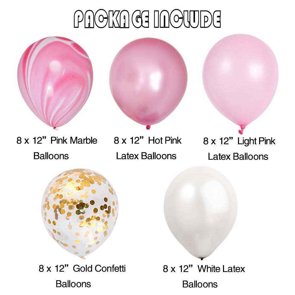 43 Pcs Set Glittery Heart Garland Sign Valentine's Day Party Decorations Wedding Party,Engagement Party Home Decor Balloons Random Design & Colors 55221 | 24hours.pk