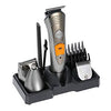 Kemei Rechargeable KM-580A 7 in 1 Men's Grooming Kit | 24hours.pk