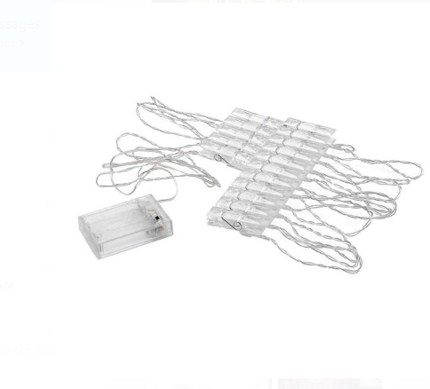 String Lights With 20 LEDs Mood lighting Permanent Lighting Starry Light 3 AA Battery Operated
