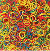 Pack Of 2, New Fashion Multicolor Mini Rubber Bands (Approximately 300) | 24hours.pk