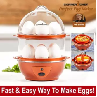 Copper Chef Perfect Egg Maker - Make Up To 14 Eggs 6 | 24hours.pk
