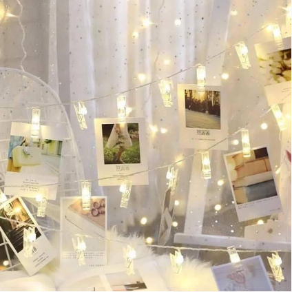 String Lights With 20 LEDs Mood lighting Permanent Lighting Starry Light 3 AA Battery Operated