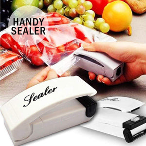 Pack of 3 Portable Handheld Household Electronic Mini Heat Sealing Machine Plastic Food Bag Sealer 746543 | 24hours.pk