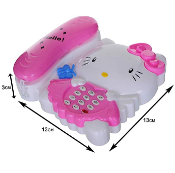 Hello Kitty Learning Phone/Telephone Learning &amp; Development Toys For Kids | 24hours.pk