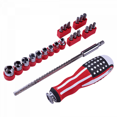 Multi functional 23 In 1 Screwdriver Toolkit Set (GM-211) | 24hours.pk