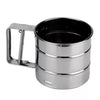 Stainless Steel Sieve Cup Powder Flour Sieve Pastry Baking Tools Home Garden Kitchen Dining Bakeware Cake Tools | 24hours.pk