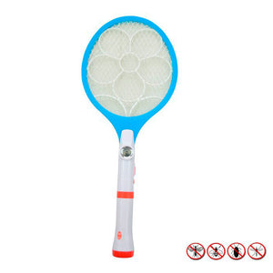 Electric LED Bug Fly Mosquito Zapper Swatter 2 In 1 | 24HOURS.PK