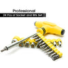 Pack of 2 - Snap N Grip Wrench & T Screwdriver Spanner Tool | 24HOURS.PK