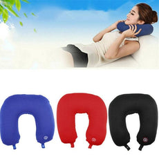 Vibrating Neck Massage Cushion - Travel Pillow | 24hours.pk