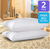 Dream 2 Pcs Fiber bed Pillows | 24hours.pk