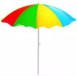 7 Foot China Multi Umbrella Parachute