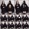 SHAWL - BLACK (Printed shawl)