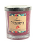 Glass Jar Candle Round Strawberry