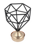 Candle Holder Black Golden S 13-31