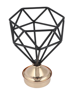 Candle Holder Black Golden S 13-31