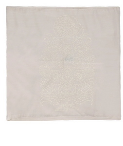 Ivory Sheen Cushion Covers (18x18)