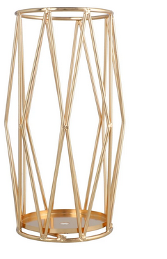Candle Stand Iron Golden ZA09-28