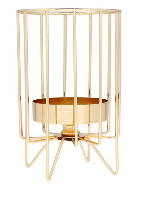 Candle Stand Iron Golden ZA09-27