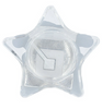 Candle Stand Glass White ZA09-20