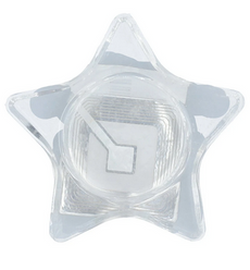 Candle Stand Glass White ZA09-20