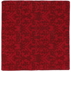 Crimson Bloom Cushion Covers (16x16)