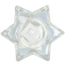 Candle Stand Glass Silver ZA09-18