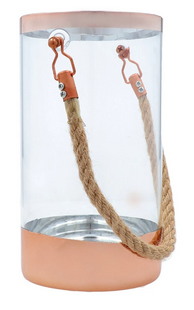 Hanging Candle Holder Rose Gold S 111120