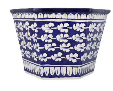 Habitt Planter Ceramic Multi Small Blue Pottery