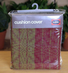 JaqWov Cushion Cushion Geometric anise