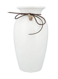 Ceramic Vase White Large 126L
