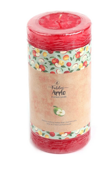 Pillar Candle Round Apple (3x6)