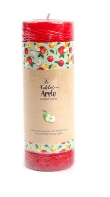 Pillar Candle Round Apple (2x6)