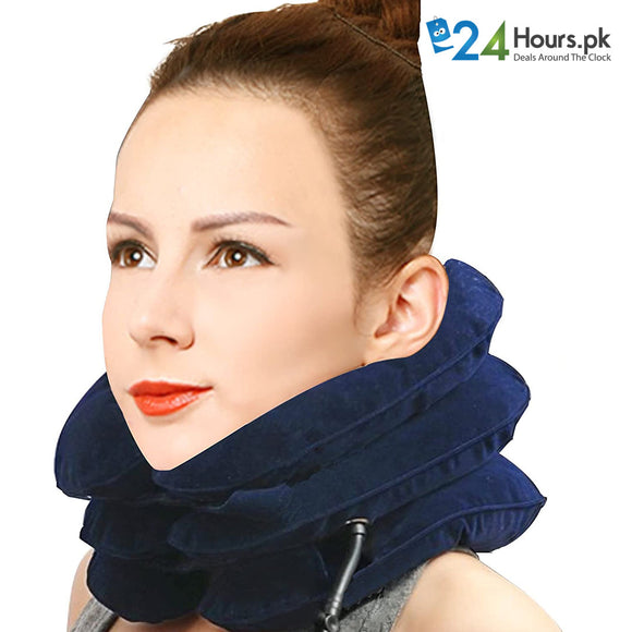 Inflatable Cervical Neck Traction Device Improve Spine Alignment Reduce Neck Pain Cervical Collar Adjustable