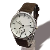 New Roman Watches For Mens Cost White Dial with Brown Belt | 24HOURS.PK