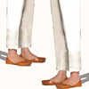 Printed Cigarette Pant For Girls White | 24HOURS.PK